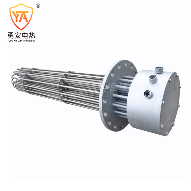 法蘭式電加熱管中法蘭型號